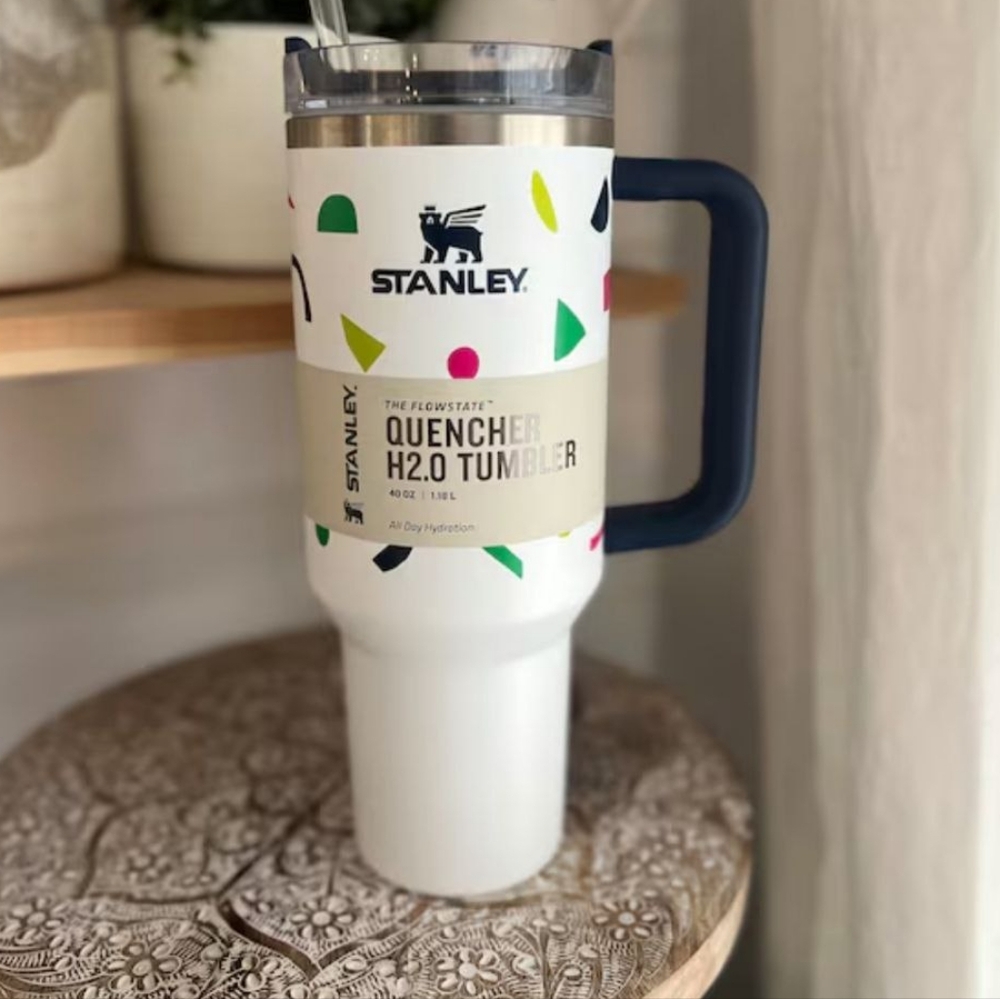 Stanley White Quencher H2.0 Tumbler